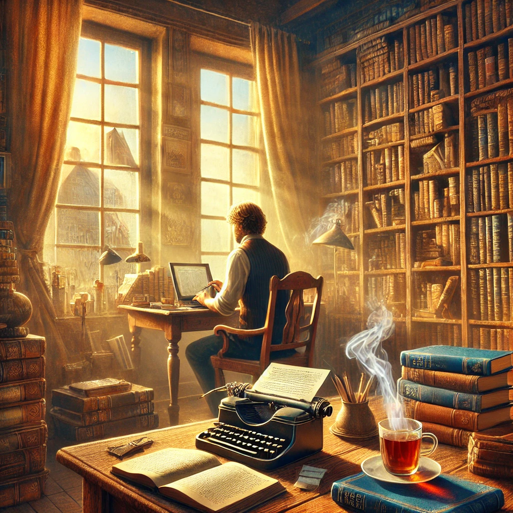 Author using AI for goal setting