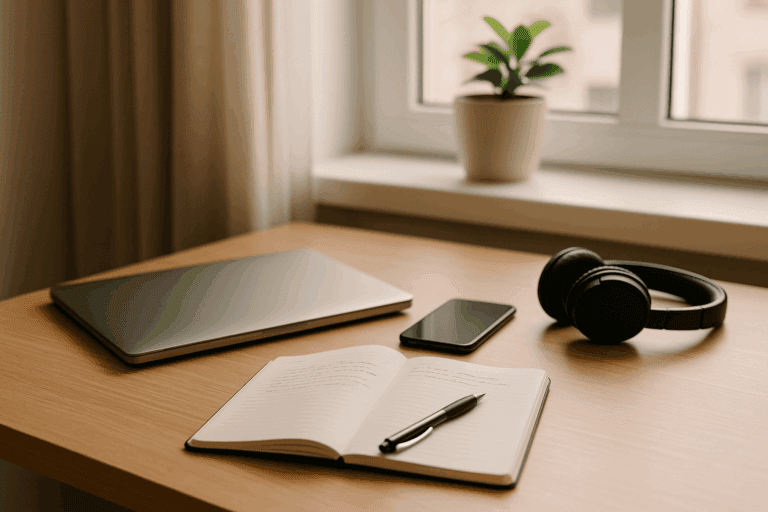 Ditch digital distractions.