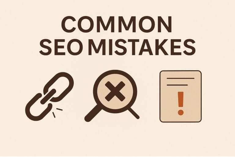 13 Common SEO mistakes