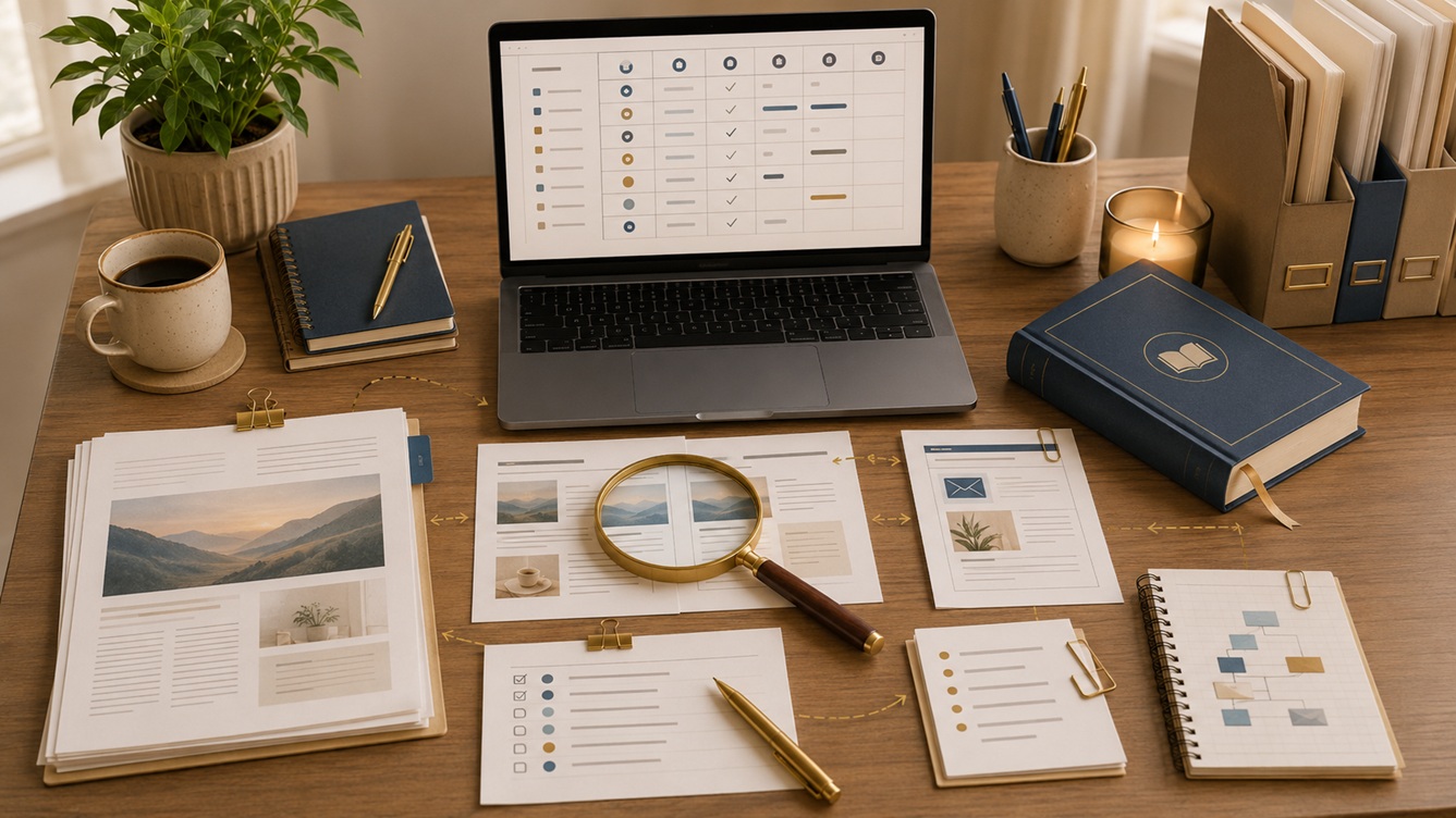 Repurpose a book by auditing your existing content